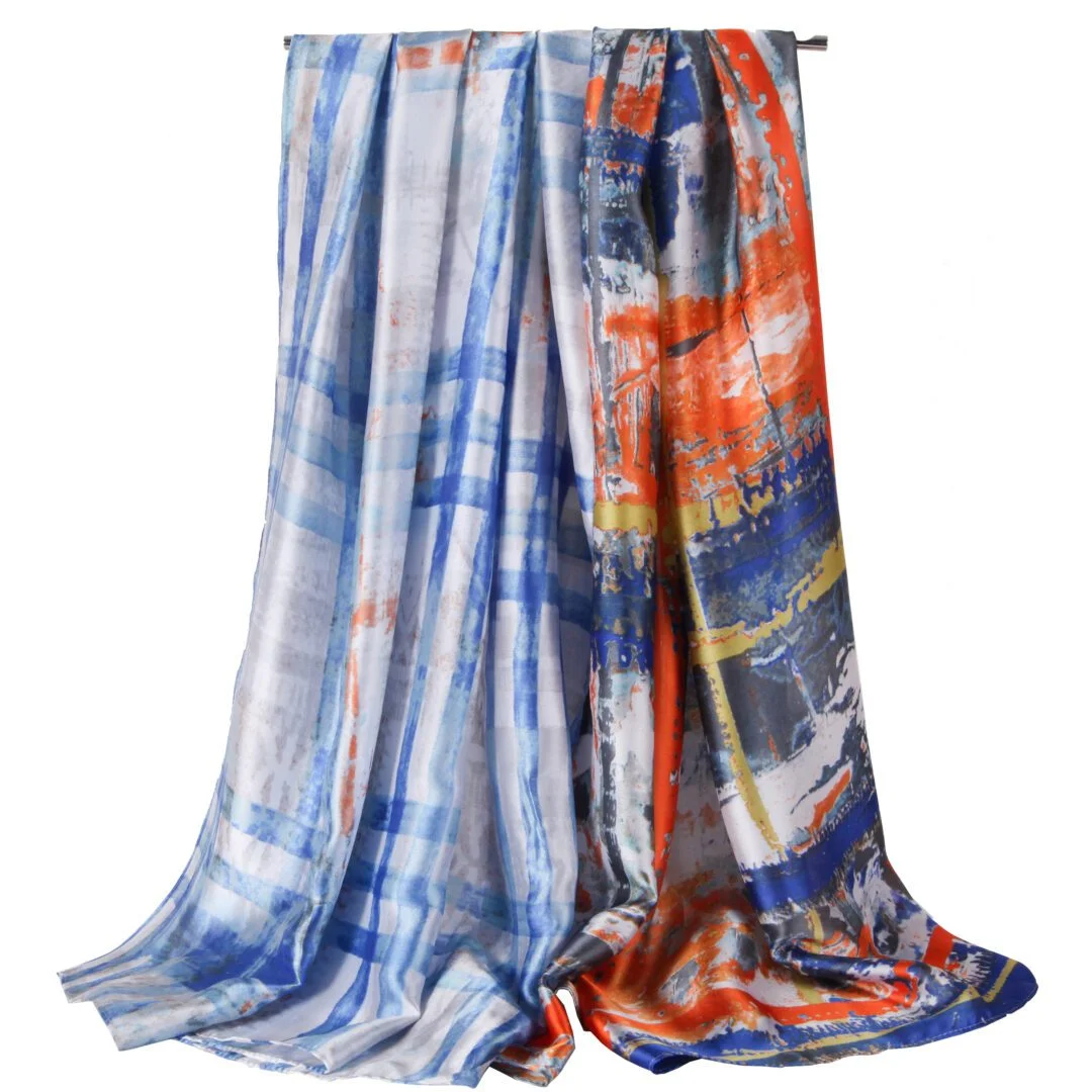Summer Scarf Elegance: Vivid, Versatile, and Travel-Ready 9 Summer Scarf Elegance: Vivid, Versatile, and Travel-Ready - Image 9