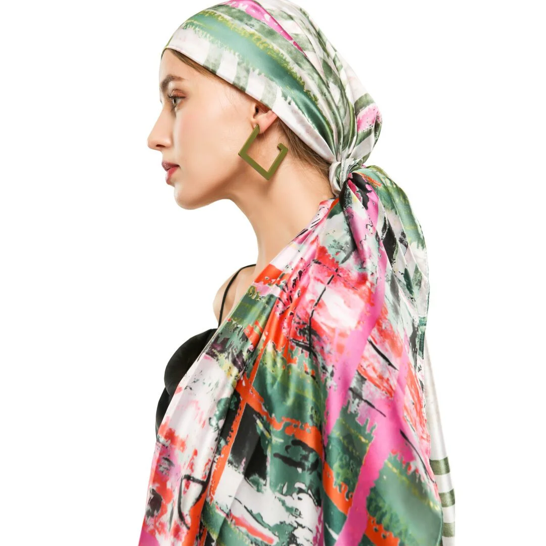 Summer Scarf Elegance: Vivid, Versatile, and Travel-Ready 5 Summer Scarf Elegance: Vivid, Versatile, and Travel-Ready - Image 5