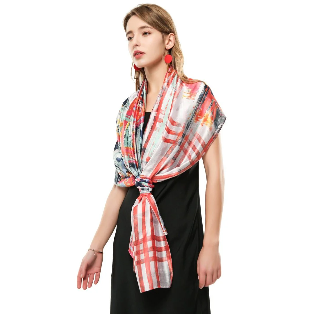 Summer Scarf Elegance: Vivid, Versatile, and Travel-Ready 1 Summer Scarf Elegance