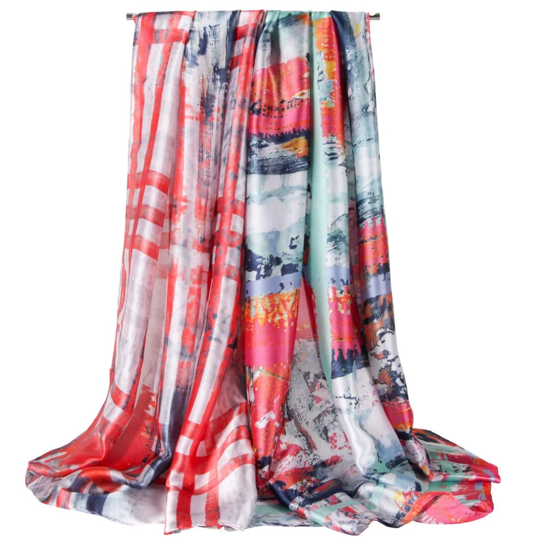 Summer Scarf Elegance: Vivid, Versatile, and Travel-Ready 11 Summer Scarf Elegance: Vivid, Versatile, and Travel-Ready - Image 11