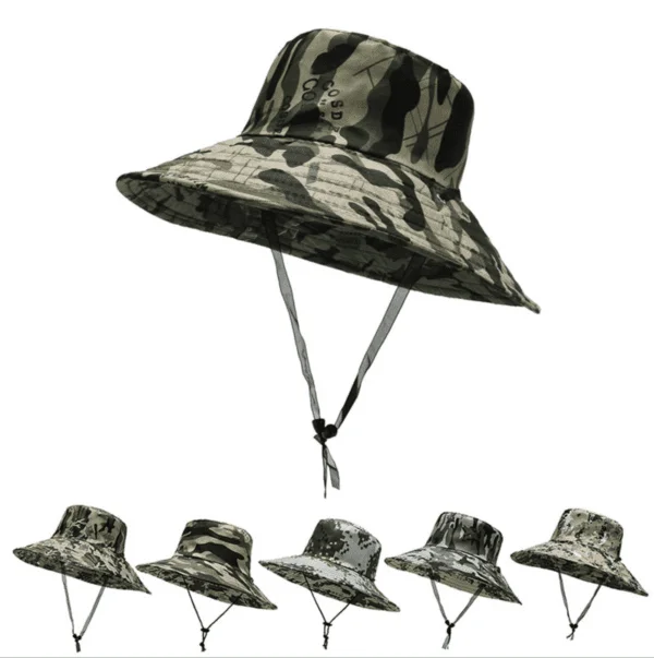 Durable, Stylish, and Perfect for Any Look with Our Denim Bucket Hat - Image 2