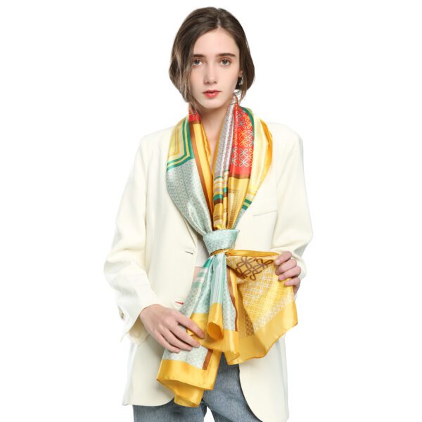Bowknot S 21008 Model Yellow scaled Bowknot S-21008-[1700][100][320][180][330] SCARF.COM