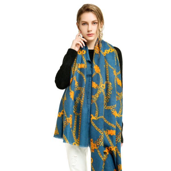 Chain AW 19024 Model Blue 1 scaled Chain - Acrylic - AW-19024-[1950][1280][910][1180][2030] SCARF.COM