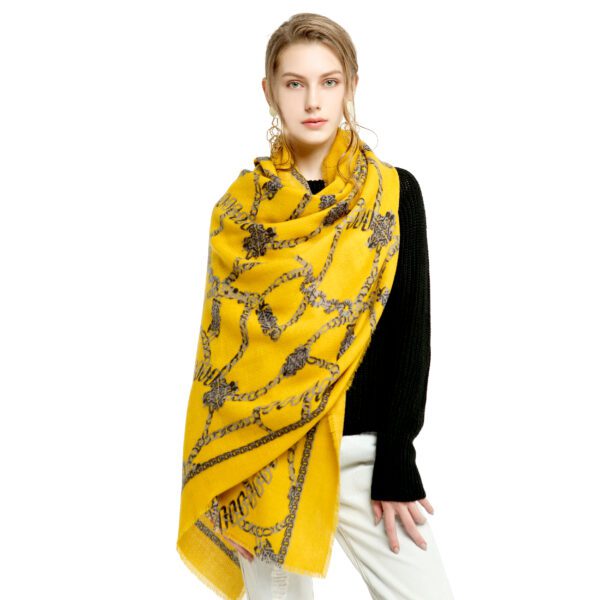 Chain AW 19024 Model Yellow 2 scaled Chain - Acrylic - AW-19024-[1950][1280][910][1180][2030] SCARF.COM