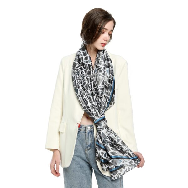 Patchwork S 21005 Black scaled Patchwork S-21005-[570][370][1330][770][0][580] SCARF.COM