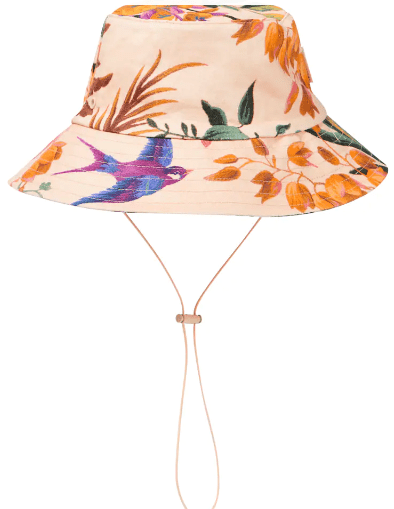 The 15 Best Bucket Hats to wear for women in 2022 7 Zimmermann Printed Linen Bucket Hat