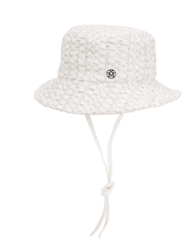 The 15 Best Bucket Hats to wear for women in 2022 8 Maison Michel Angele Metallic Tweed Bucket Hat