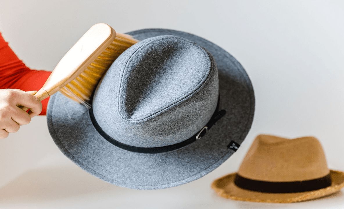 4 Ways to Clean a Felt Hat  Felt cowboy hats, Felt hat, How to clean hats