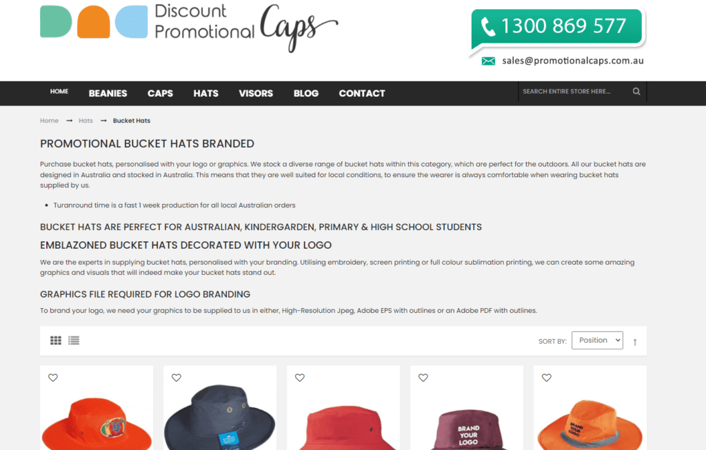 10 best bucket hats wholesalers in the Australia 10