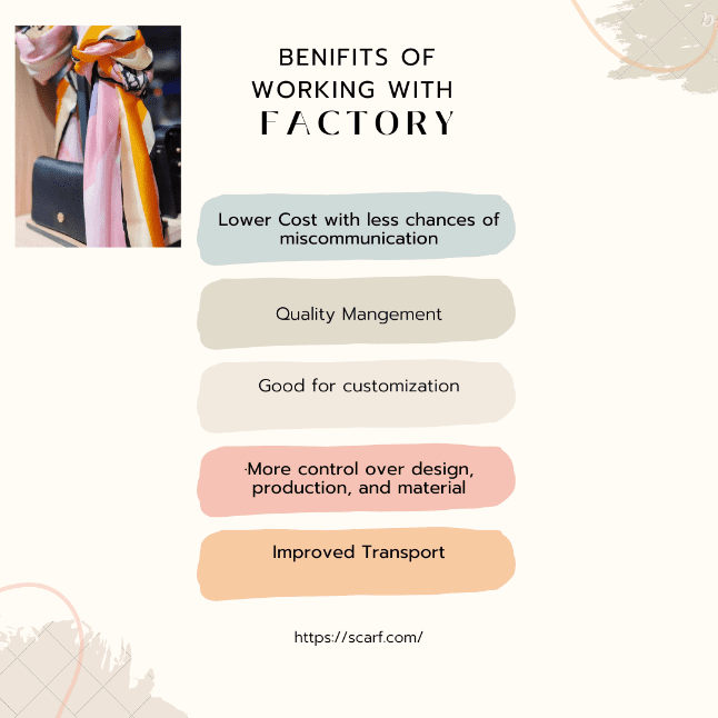 8 Factory or trading company which one is better for your scarf import business