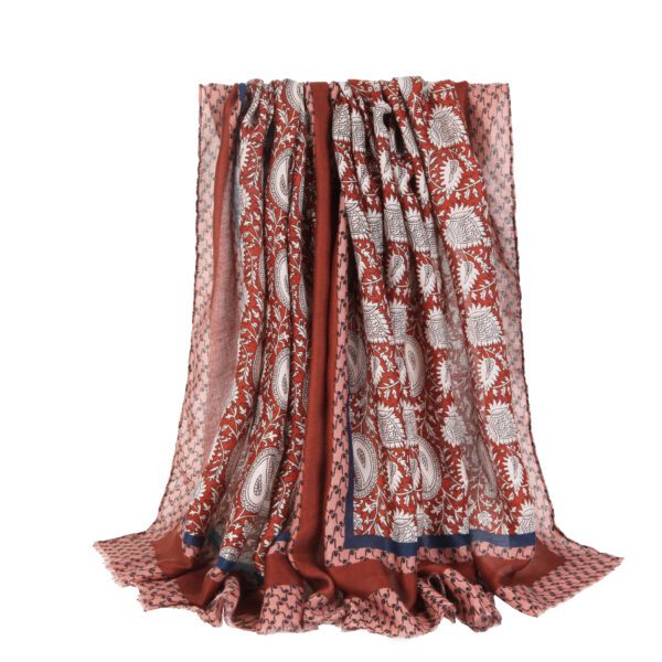AW 22009 01 Small Cashew Nuts - Stain - AW-22009 SCARF.COM