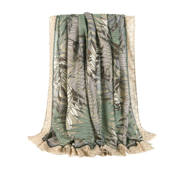 AW 22013 02 Colorful Leaves scaled Colorful Leaves -Stain - AW-22013 SCARF.COM