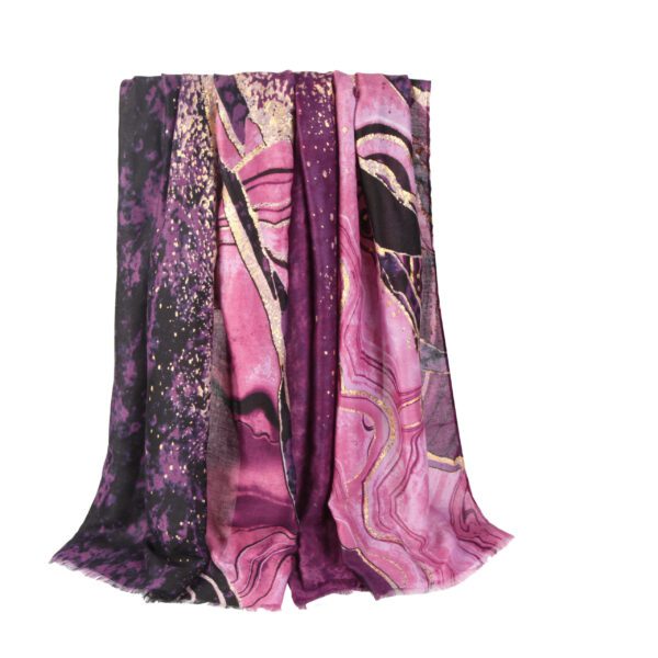 AW 22015 05 Poetry Add Gold scaled Poetry Add Gold - Stain - AW-22015 SCARF.COM