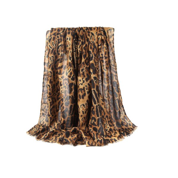 AW 22017 02 Leopard Point scaled Leopard Point - Stain - AW-22017 SCARF.COM