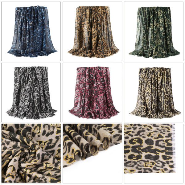 AW 22017 Totail 01 Leopard Point scaled Leopard Point - Stain - AW-22017 SCARF.COM