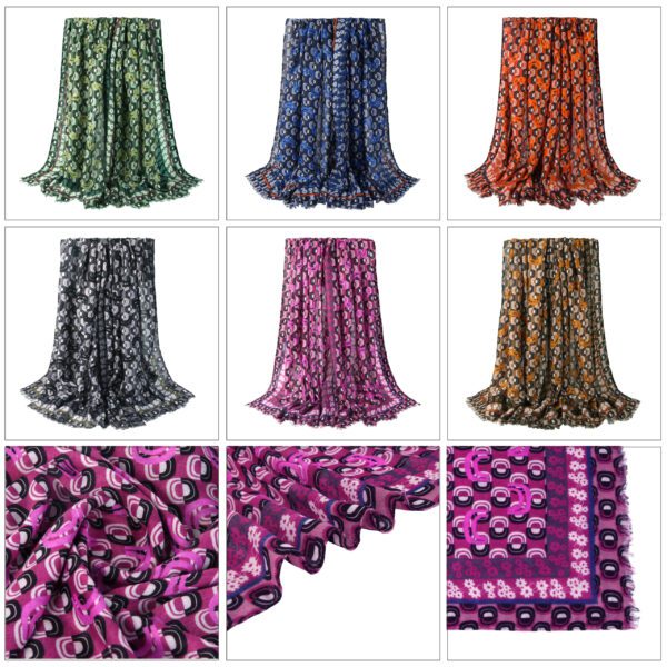 AW 22018 Totail 01 Lace Polka Dots scaled Lace Dots AW-22018 SCARF.COM