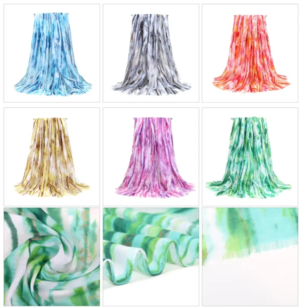 sheer scarf all colors