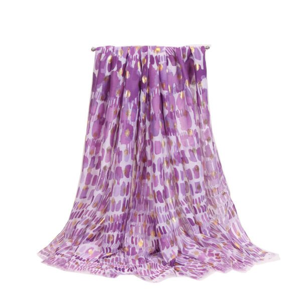 Accessible Fashion shemagh scarf purple