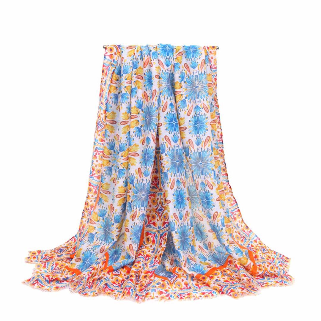 The Lightweight Scarf: Vibrant Kaleidoscope Of Colors