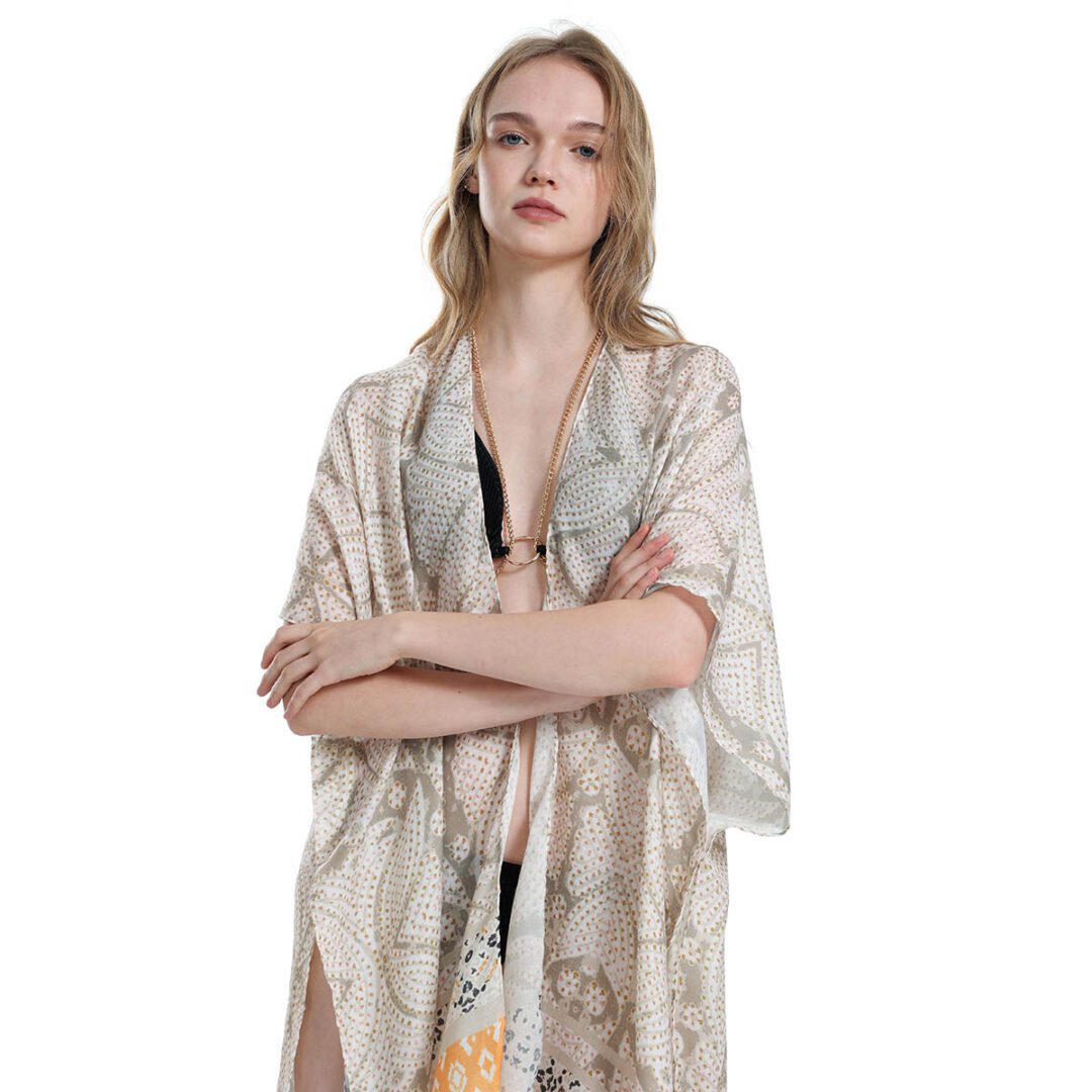 Exquisite Blend Of Style: Kimono Swimsuit Cover Up