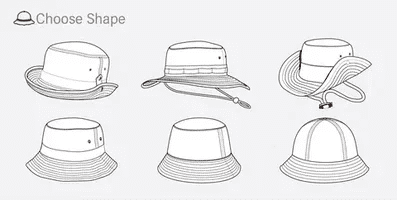 hat template design