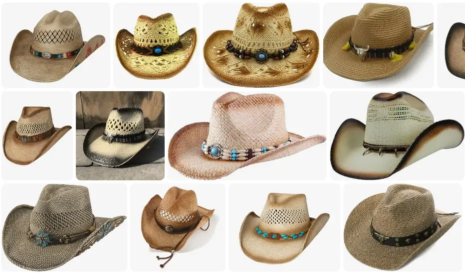 Straw Cowgirl Hat Stylish - Western Charm Limited