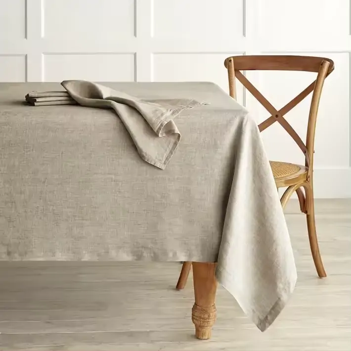best fabric for tablecloths - linen