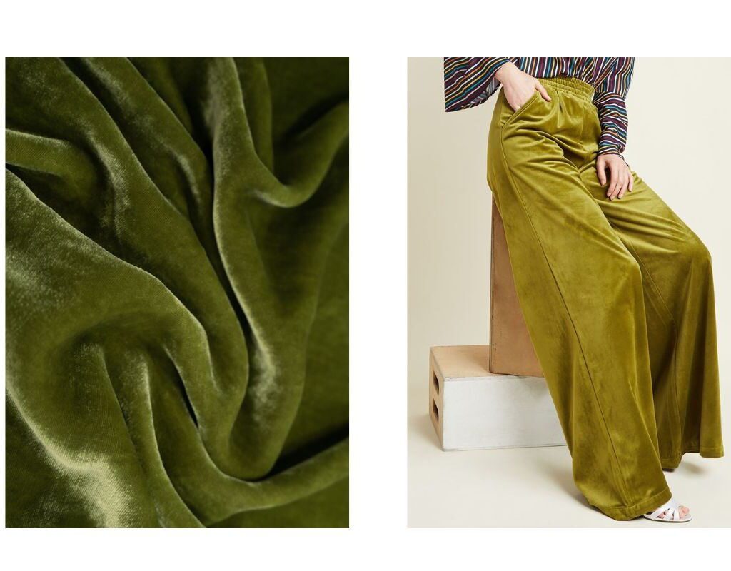 fabrics for pants - Velvet