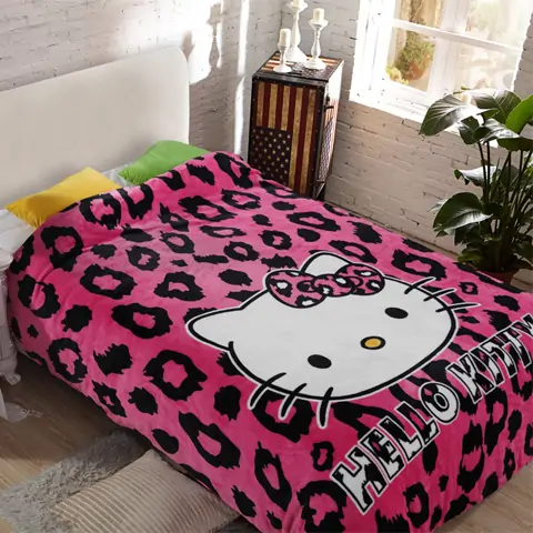 Hello kitty with blanket