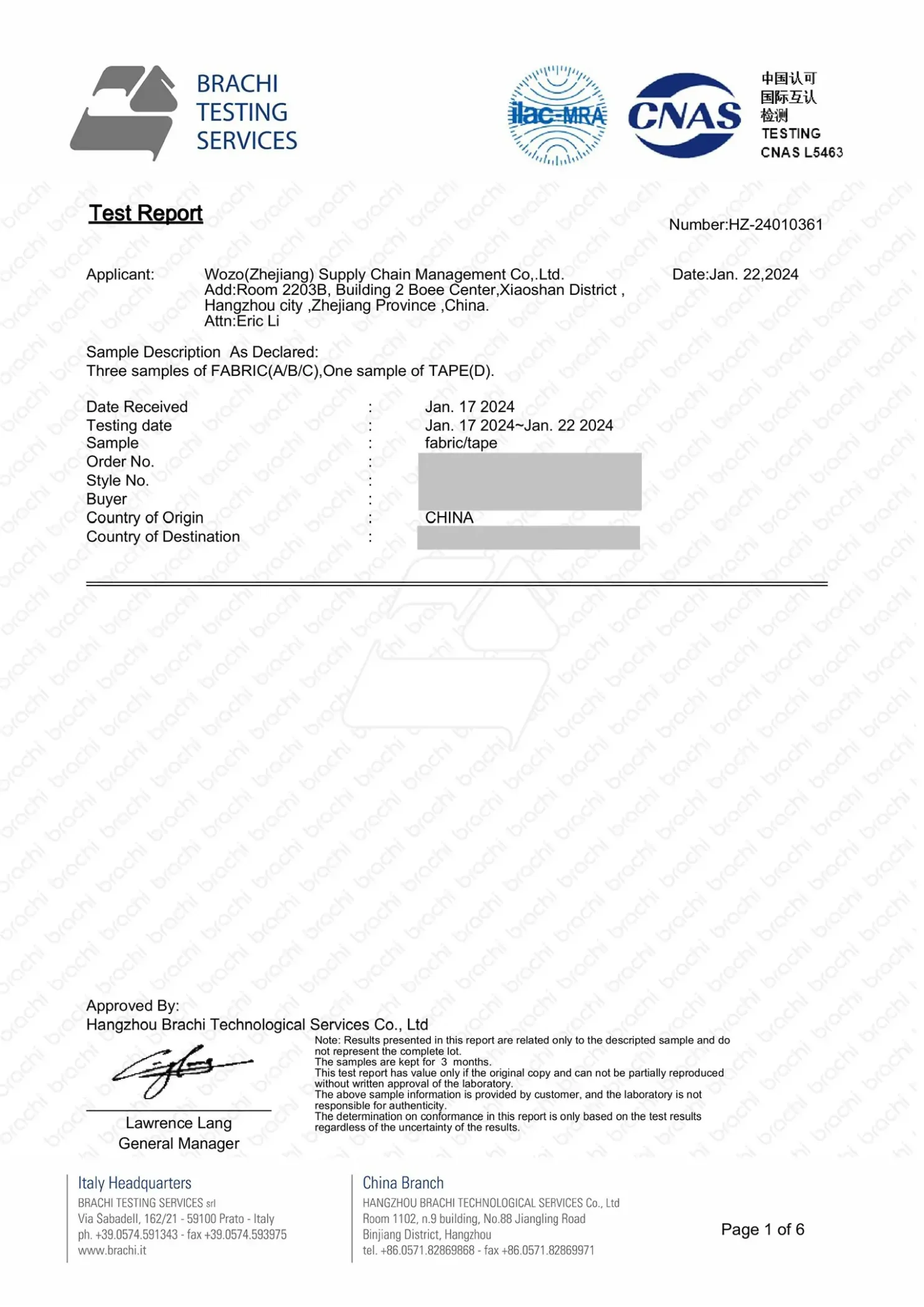 About 15 Wozo product test report-1