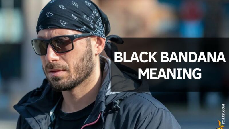 What Does Black Bandana Meaning Style, History, and Symbolism