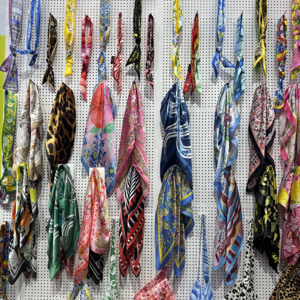 Canton Fair 2025 square scarves