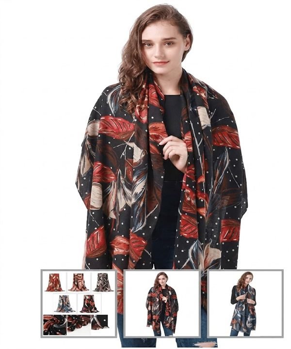Blanket Scarf​ styled view