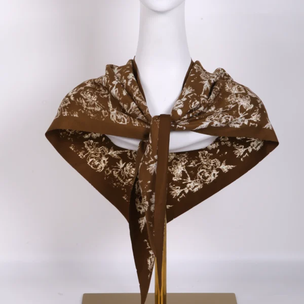 Vintage Hair Scarf Floral Daily Accessory