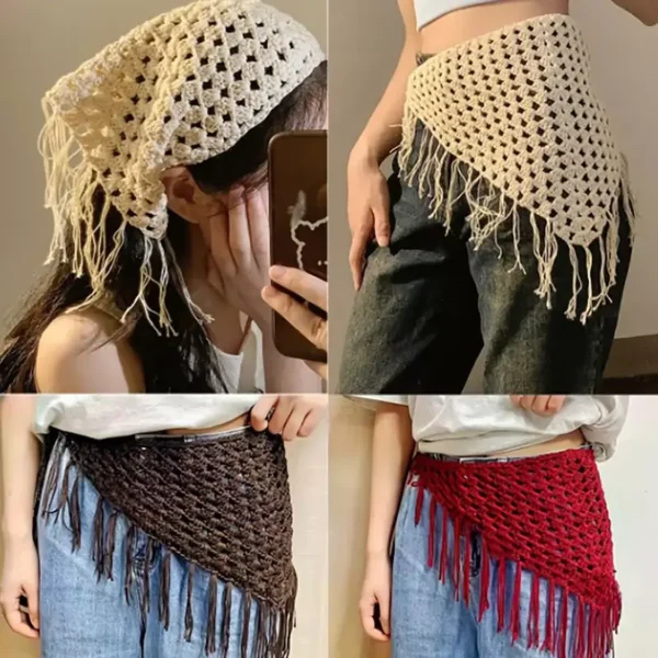 Outfit triangle scarf Apron as Outfit